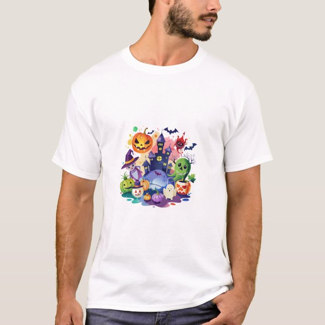 T-shirt Halloween (Devant)