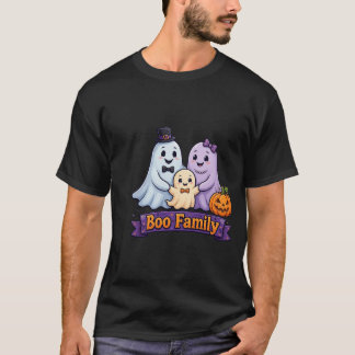 T-Shirt Halloween assorti pour la famille Boo