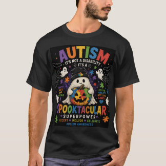 T-Shirt Halloween Autisme