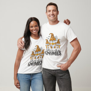 T-shirt Halloween avec mes gnomes - Halloween