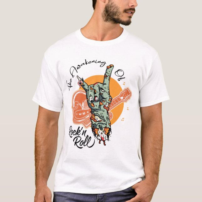 T-shirt Halloween awakening party (Devant)