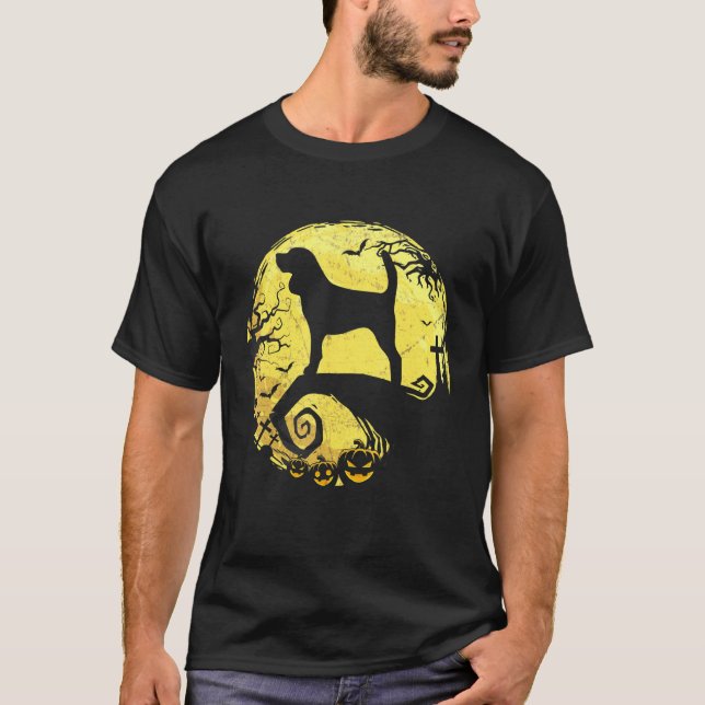 T-shirt Halloween beagle Pour Hommes Femmes Enfants (Devant)