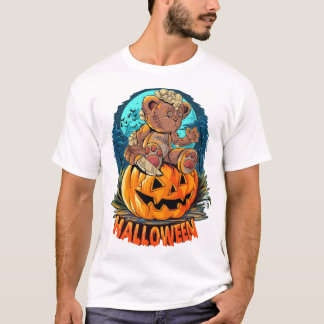 T-shirt Halloween Bear Killer