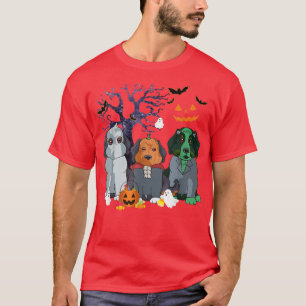 T-shirt Halloween Bernese Mountain Dog Scary Halloween Cos