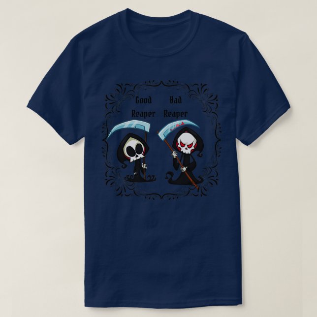 T-shirt Halloween bonne couche mauvaise couche (Design devant)
