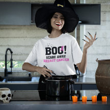 Halloween BOO S'Effraie Du Cancer Du Sein