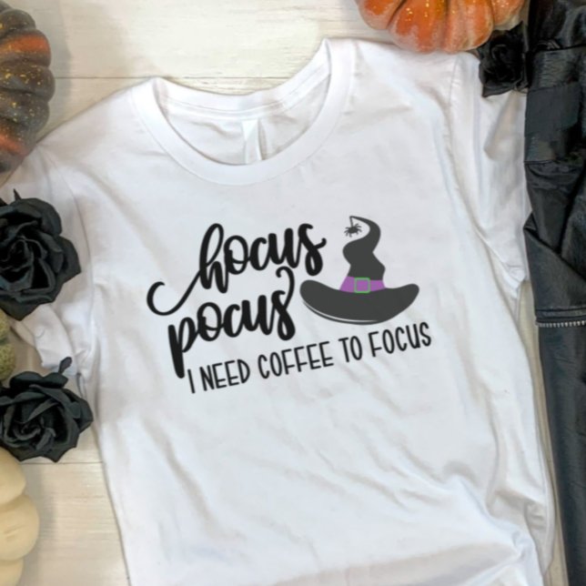 T-shirt Halloween café Hocus Pocus (Hocus Pocus Shirt)