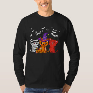 T-shirt Halloween Cat Boo