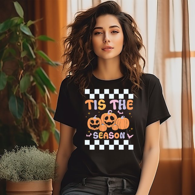 T-SHIRT HALLOWEEN C'EST LA SAISON CITROUILLES DÉPLAISANTS (Créateur téléchargé)