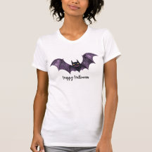 Halloween chauves-souris violette Éffrayante effro