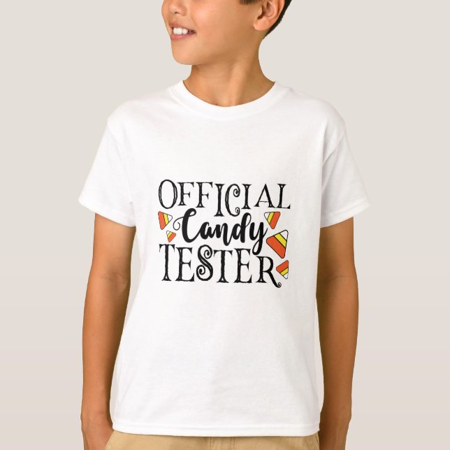 T-shirt Halloween chouette Tester officiel Drôle (Devant)