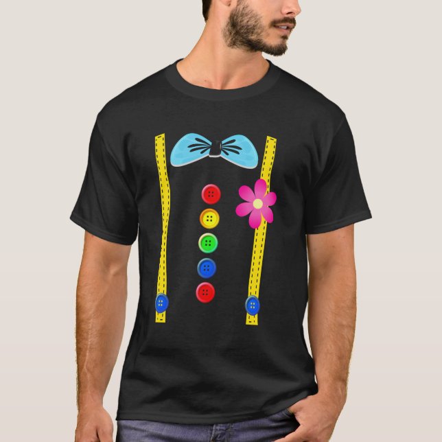 T-shirt Halloween cirque clown (Devant)