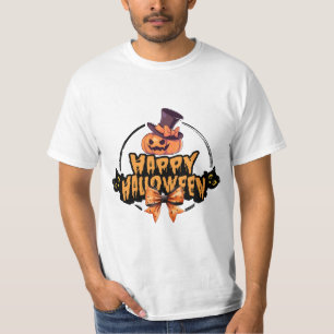 T-shirt Halloween citrouille