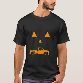 T-shirt Halloween Citrouille 4x4 Camion Jack-o'-la