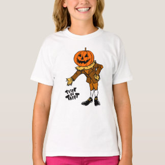 T-shirt HALLOWEEN citrouille tour ou traitement