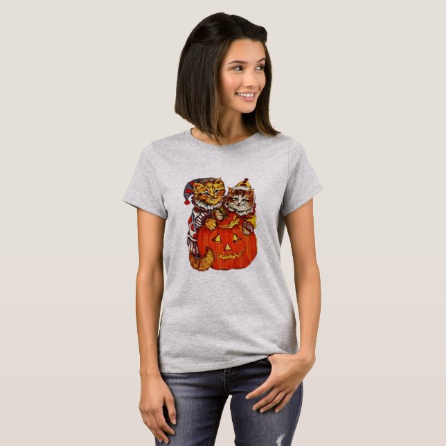 T-shirt Halloween Clown Kittens (Devant entier)