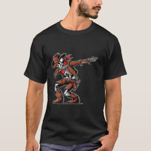 T-shirt Halloween Costume Horreur Films Drôle Ghost Skelet