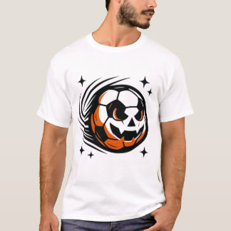 T-shirt Halloween crâne citrouille - Horreur Tourb