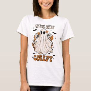 T-shirt Halloween Cute Retro Super Déplaisant Ghos