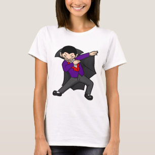 T-shirt halloween dabbing dracula vampire