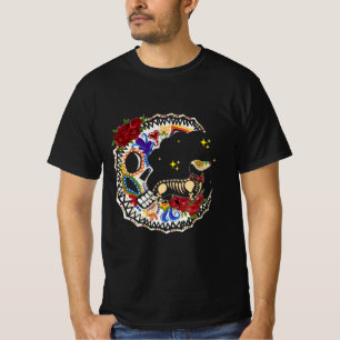 T-shirt Halloween Dachshund et don de lune