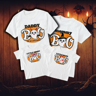 T-shirt Halloween Daddy Boo Devil Famille Correspondante