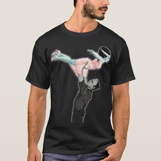 T-shirt Halloween - Danser Sale Frankenstein Cadeau Pour H (Devant)