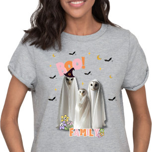 T-shirt Halloween de la famille Owl-oween