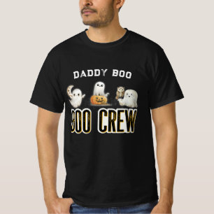 T-shirt Halloween de l'équipage du Boo Daddy personnalisé