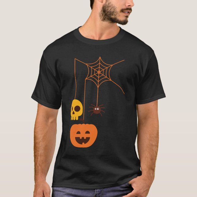 T-shirt Halloween design (Devant)