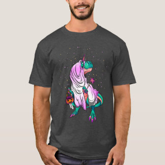 T-shirt Halloween Dinosaur Fée avec recherche de baguette 