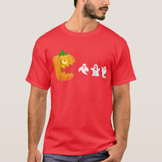 T-shirt Halloween drôle Pour Femmes Enfants Hommes Fantôme