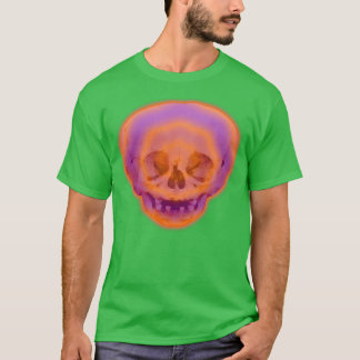 T-shirt Halloween du crâne maya