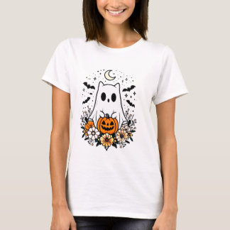 T-shirt Halloween duo enchanteur