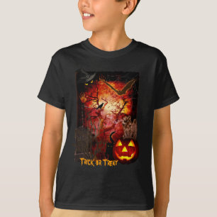 T-shirt Halloween effrayant