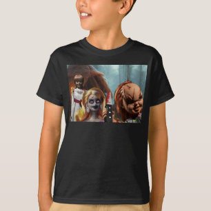 T-shirt Halloween effrayant.