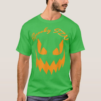 T-shirt Halloween Éffrayant Citrouille saison Éffrayant Ja