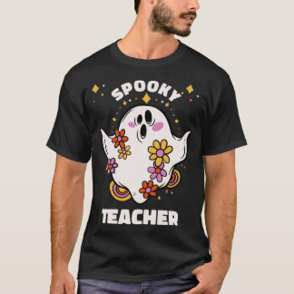 T-shirt Halloween éffrayant enseignant2
