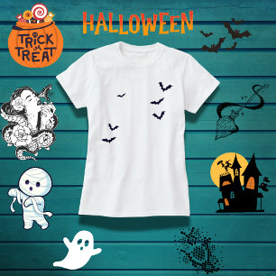 T-shirt Halloween éffrayant Family Bats