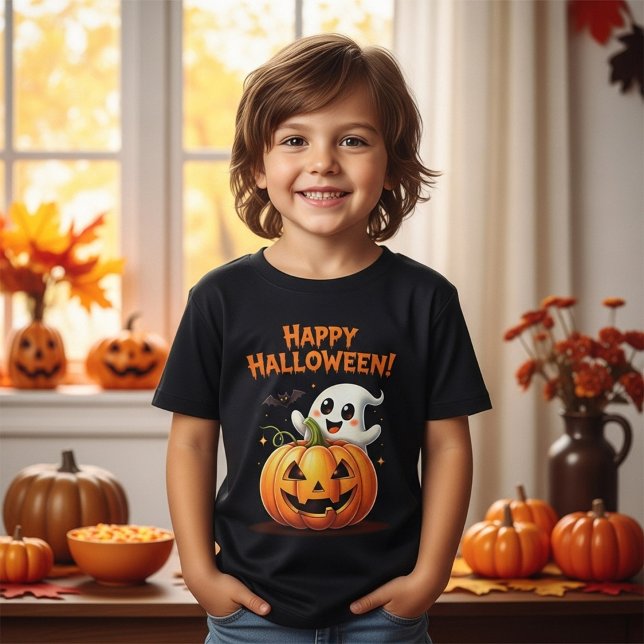 T-shirt Halloween éffrayant-mignon Tee pour les enfants (Créateur téléchargé)