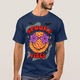 T-shirt Halloween Éffrayant Vibes Cool Retro les années 70