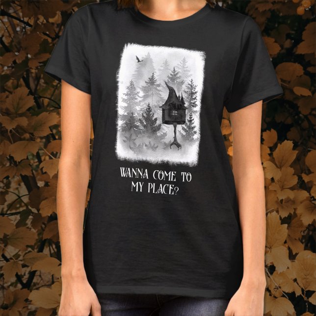 T-shirt Halloween Éffrayante de Baba Yaga (Créateur téléchargé)