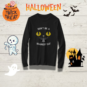 T-shirt Halloween en famille "Ne sois pas un chat à la mod