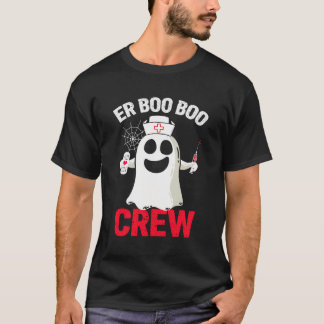 T-shirt Halloween Er Costume Femmes Hommes Er Boo Boo Crew