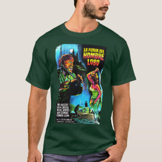 T-shirt Halloween espagnol Wolfman