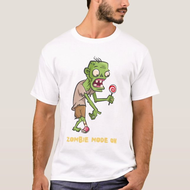 T-shirt Halloween est le moment de vivre dans la peur (Devant)