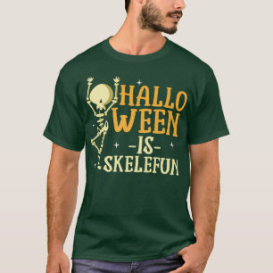 T-shirt Halloween est Skelefun drôle mignon Skeleton Pun T