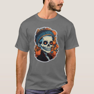 T-shirt Halloween et Citrouilles pour la fille d'Halloween
