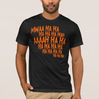 T-shirt Halloween Evil Laugh