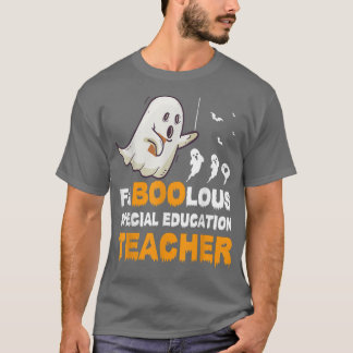 T-shirt Halloween Faboolous Enseignant de l'éducation spéc